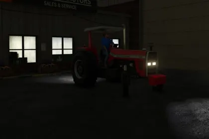 Legendärer Traktor Massey Ferguson 296-297 Serie (1986–1996) für Farming Simulator 25 — 3