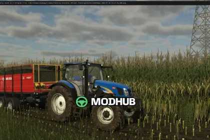 Трактор New Holland T6000 V1.0 для FS25