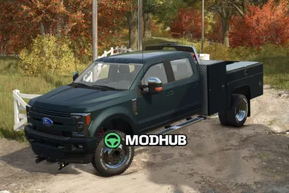 Сервісний пікап Ford F350 Limited Martin Bed V1.2 для FS25