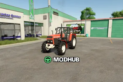 Трактор Ursus 1224 v1.0 для FS25