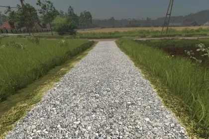 Нові Asphalt and Paved Roads — 6 Розміщуваних Асфальтних Доріг для Farming Simulator 25