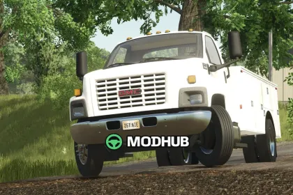 Сервісний вантажний автомобіль 2004 GMC Topkick C8500 для FS25 — 2