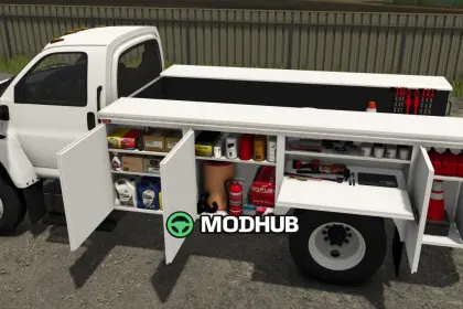 Сервісний вантажний автомобіль 2004 GMC Topkick C8500 для FS25 — 3