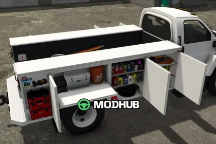 Сервісний вантажний автомобіль 2004 GMC Topkick C8500 для FS25 — 4