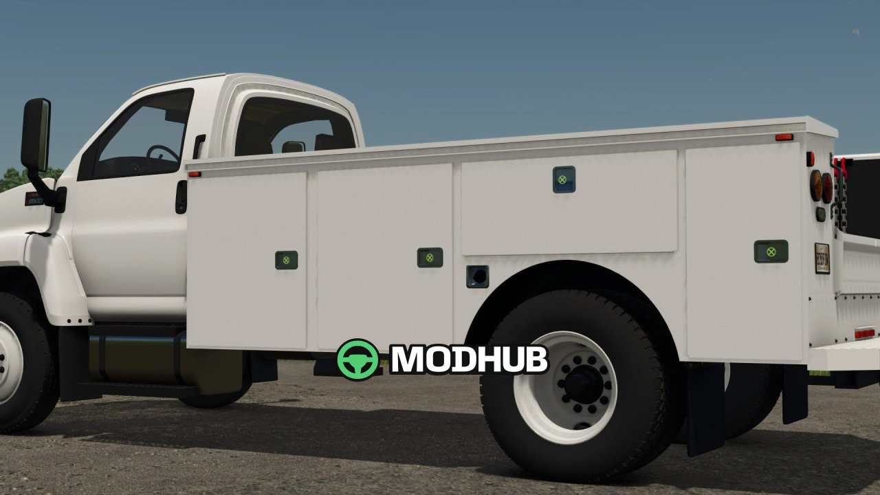 Сервісний вантажний автомобіль 2004 GMC Topkick C8500 для FS25