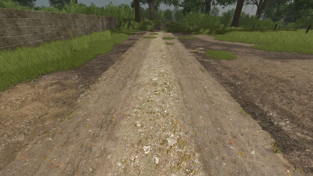 Набір Дорожніх Секцій Roads for The Pichonnière Valley — 6 Ґрунтових Доріг для FS25