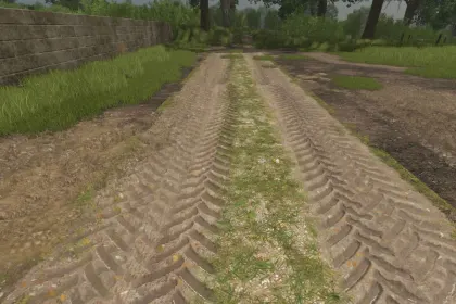 Набір Дорожніх Секцій Roads for The Pichonnière Valley — 6 Ґрунтових Доріг для FS25 — 2