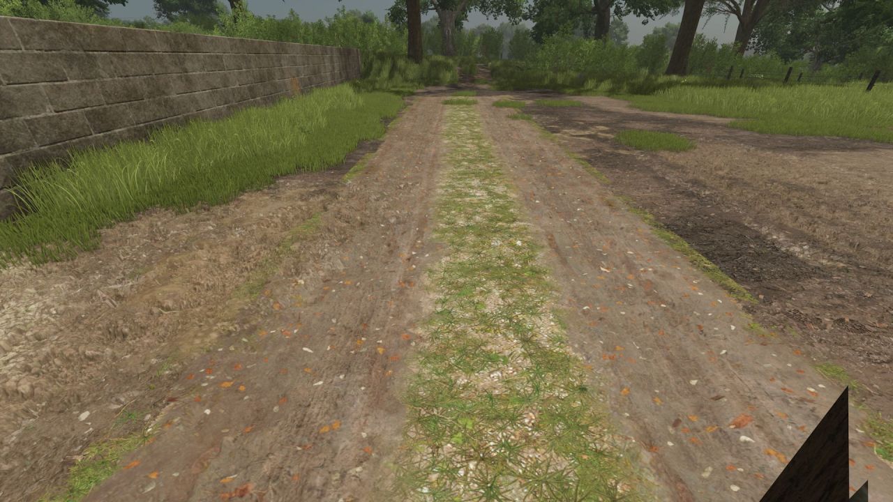 Набір Дорожніх Секцій Roads for The Pichonnière Valley — 6 Ґрунтових Доріг для FS25