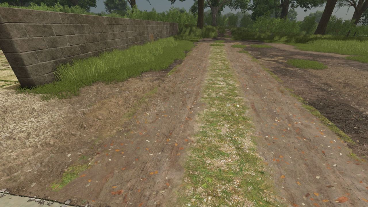 Набір Дорожніх Секцій Roads for The Pichonnière Valley — 6 Ґрунтових Доріг для FS25