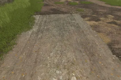 Набір Дорожніх Секцій Roads for The Pichonnière Valley — 6 Ґрунтових Доріг для FS25 — 6