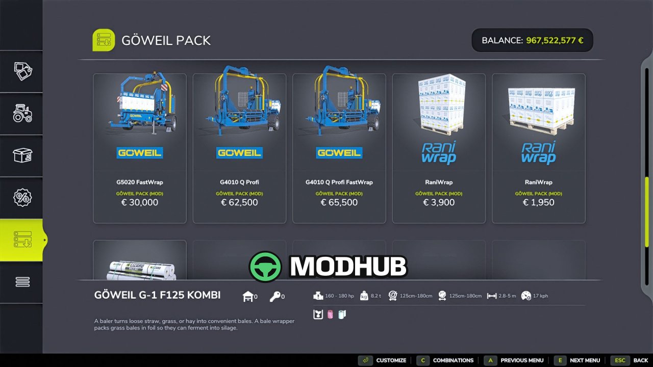 Пакет Göweil V1.0.0.4 для FS25