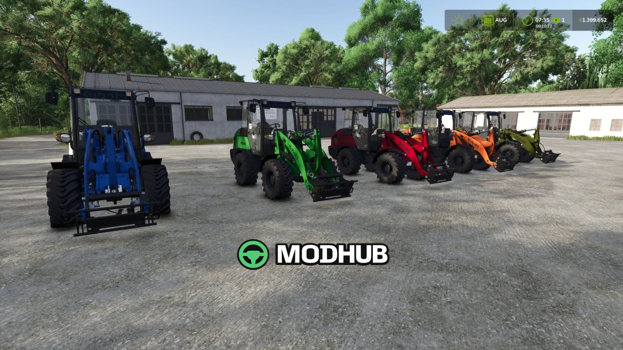 Zestaw Kubota Pack Multicolor V1.7 do FS25