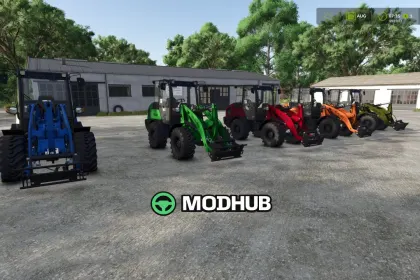 Zestaw Kubota Pack Multicolor V1.7 do FS25 — 2