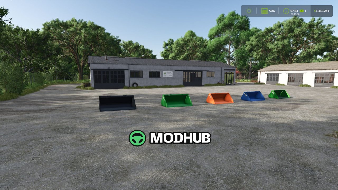 Zestaw Kubota Pack Multicolor V1.7 do FS25