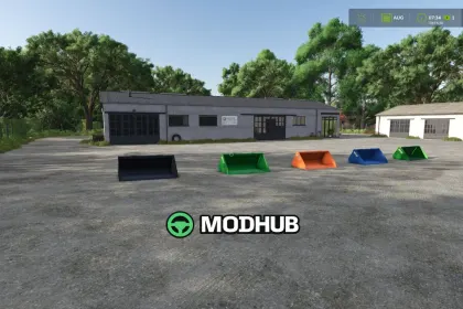 Zestaw Kubota Pack Multicolor V1.7 do FS25 — 3