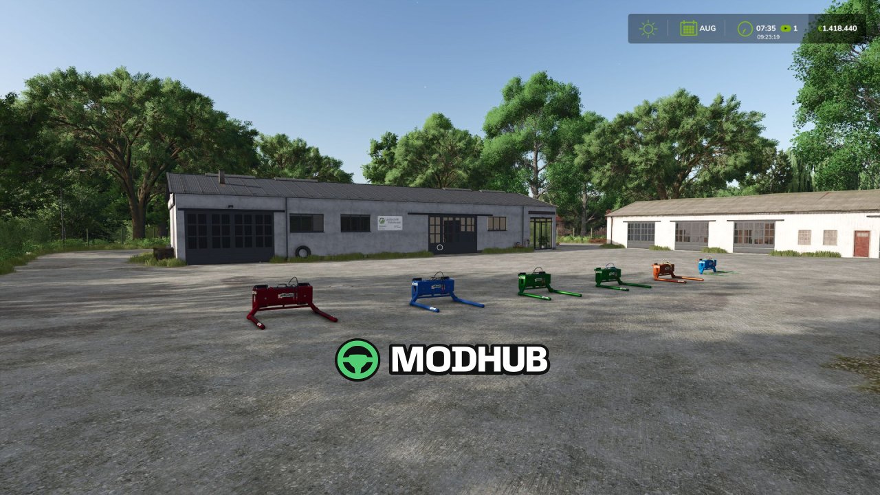 Zestaw Kubota Pack Multicolor V1.7 do FS25