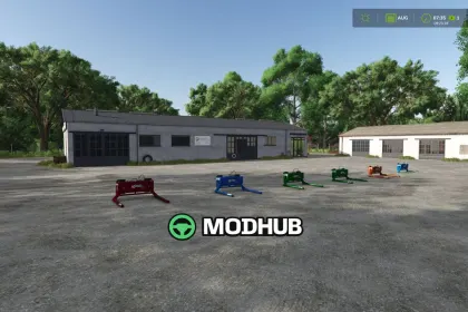 Zestaw Kubota Pack Multicolor V1.7 do FS25 — 5