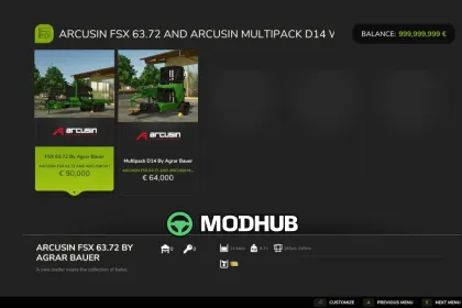 Пак трейлерів Arcusin Pack V1.2 для FS25 — 5