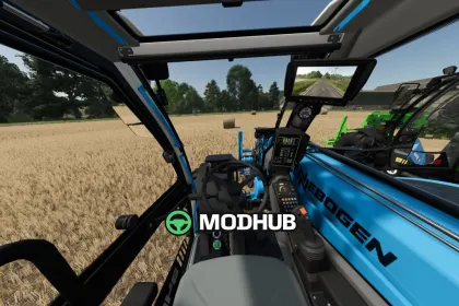 Sennebogen G340/Fendt Cargo T740 V1.1 for FS25 — 4