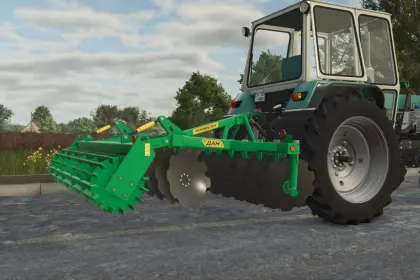 Ефективна Дискова Борона DAN 2.5 Premium для Ідеального Обробітку Ґрунту в FS25 — 2