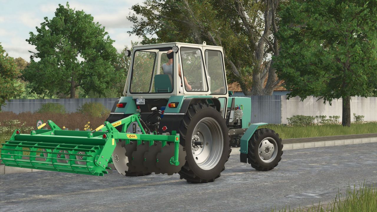 Ефективна Дискова Борона DAN 2.5 Premium для Ідеального Обробітку Ґрунту в FS25