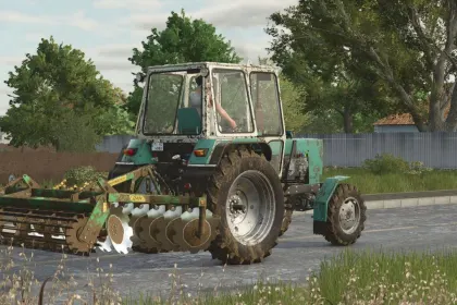 Ефективна Дискова Борона DAN 2.5 Premium для Ідеального Обробітку Ґрунту в FS25 — 5