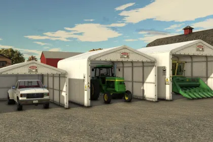 Тент (намет) для Farming Simulator 25