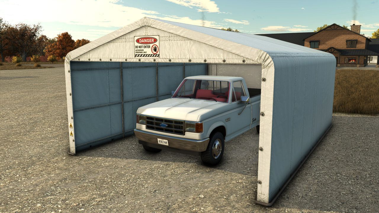 Тент (намет) для Farming Simulator 25