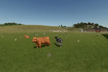 Магазинні налаштування стайні для господарства для Farming Simulator 25