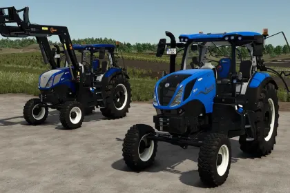 Трактор New Holland T6 2WD для Farming Simulator 25