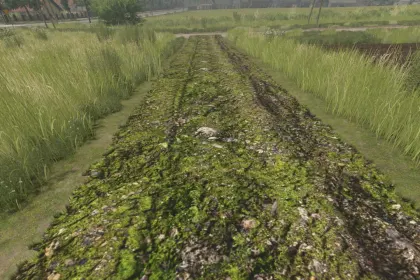 Нові Декоративні Дороги Mud and Cobblestone Roads для Farming Simulator 25 — Бруд і Бруківка