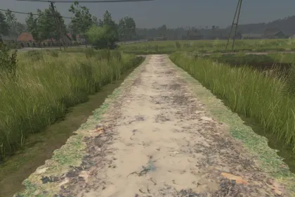 Нові Декоративні Дороги Mud and Cobblestone Roads для Farming Simulator 25 — Бруд і Бруківка