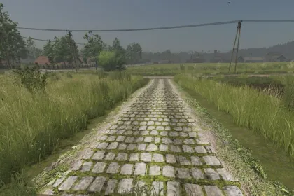 Нові Декоративні Дороги Mud and Cobblestone Roads для Farming Simulator 25 — Бруд і Бруківка