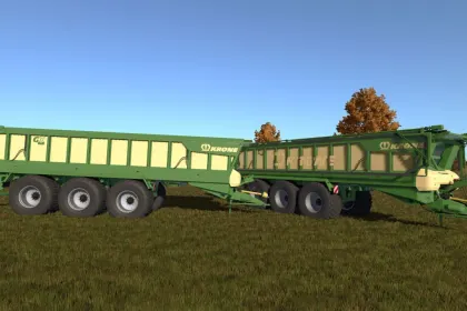 Причіп Krone GX520 Folded для Farming Simulator 25