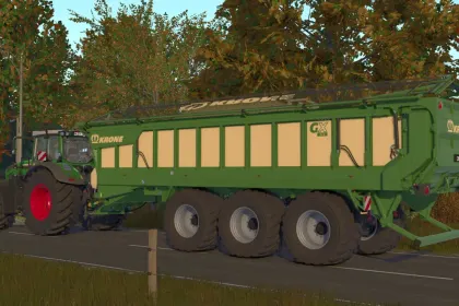 Причіп Krone GX520 Folded для Farming Simulator 25 — 4