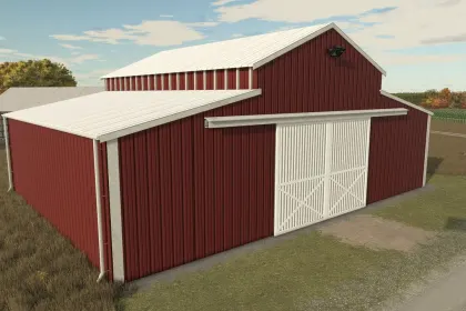 Сарай American Shed для Farming Simulator 25