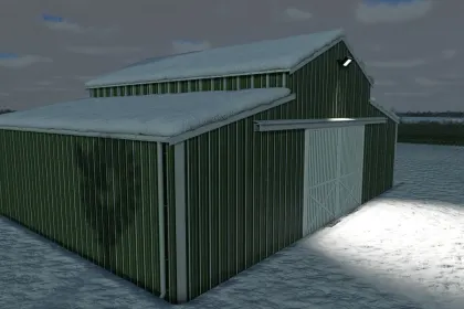 Сарай American Shed для Farming Simulator 25 — 4