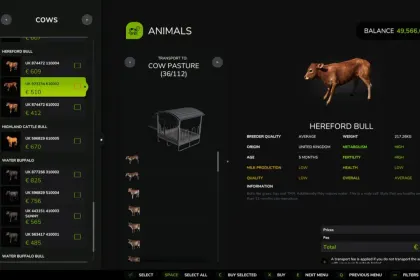 Реалістичне Тваринництво Enhanced Livestock для Farming Simulator 25 — Розумне Розведення та Генетика — 3