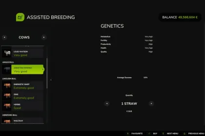 Реалістичне Тваринництво Enhanced Livestock для Farming Simulator 25 — Розумне Розведення та Генетика — 5
