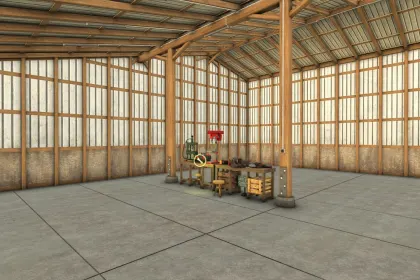 Стара гараж-майстерня для Farming Simulator 25 — 2