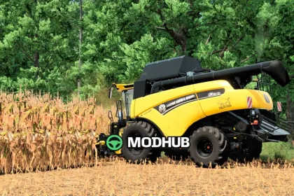 Комбайн New Holland CR9.90 V1.0 для FS25