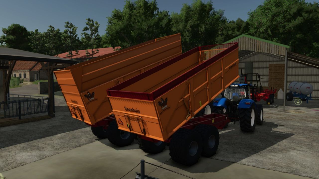 Efficient Veenhuis JVK 16000 Tank for FS25 — 16-32k l and High Productivity