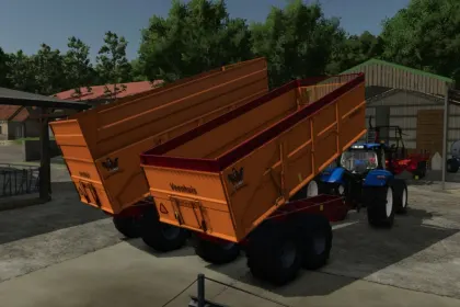 Efficient Veenhuis JVK 16000 Tank for FS25 — 16-32k l and High Productivity — 2