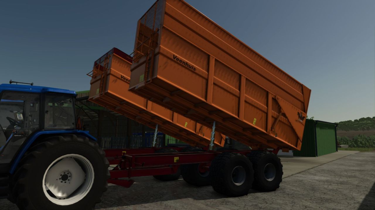 Efficient Veenhuis JVK 16000 Tank for FS25 — 16-32k l and High Productivity