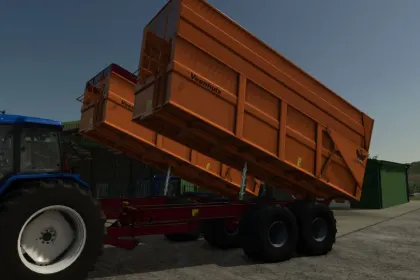 Efficient Veenhuis JVK 16000 Tank for FS25 — 16-32k l and High Productivity — 3