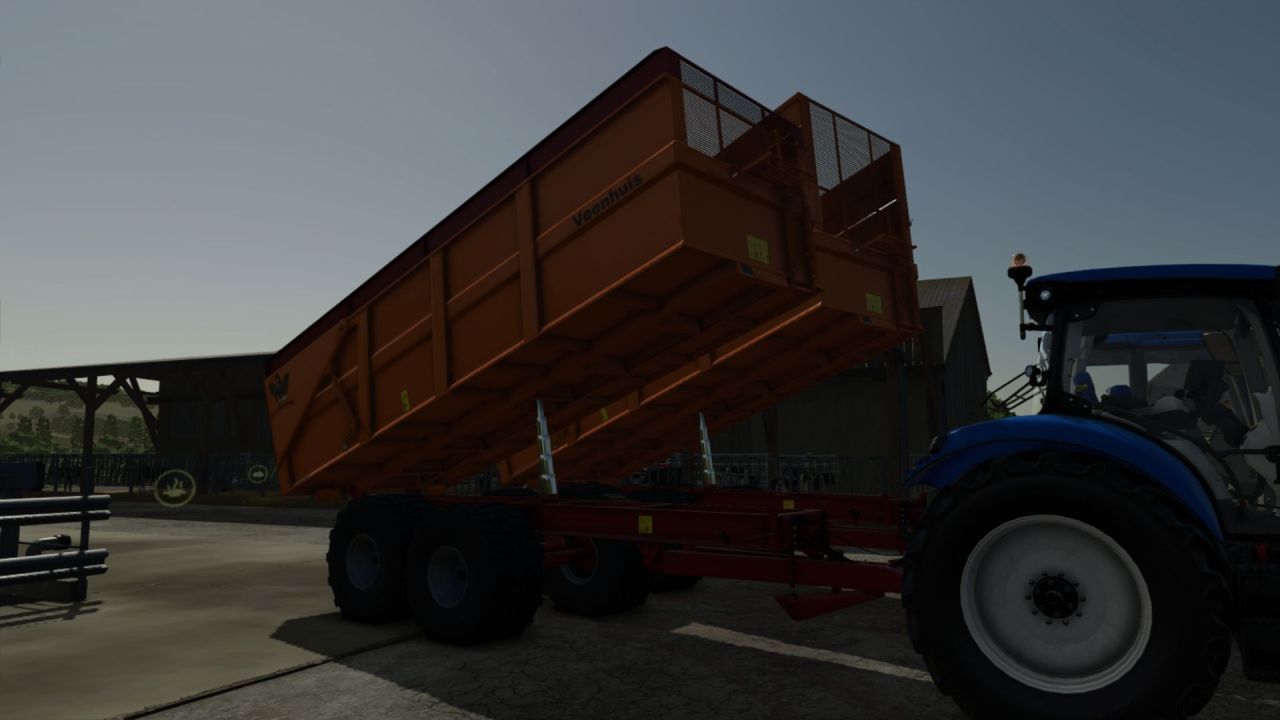 Efficient Veenhuis JVK 16000 Tank for FS25 — 16-32k l and High Productivity