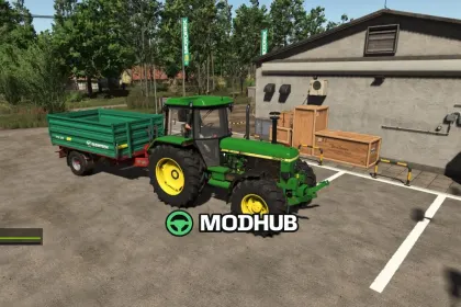 Гідравлічний поламаний причіп V1.0 для FS25