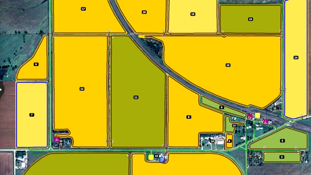 Ready Autodrive Denman for FS25 — Complete Route Course and Road Network
