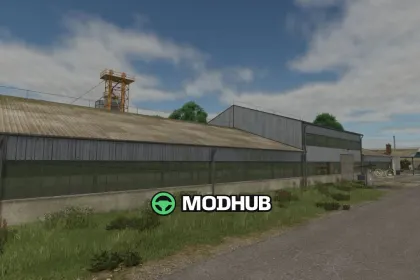 Гараж з майстернею та стелажною системою V1.0 для FS25