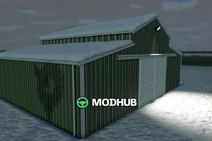 Будівля American Shed V1.0 для FS25 — 4
